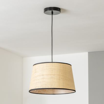 Brilagi - CERIA LED cable-hung pendant light 1xE27/40W/230V Ø 35 cm beige