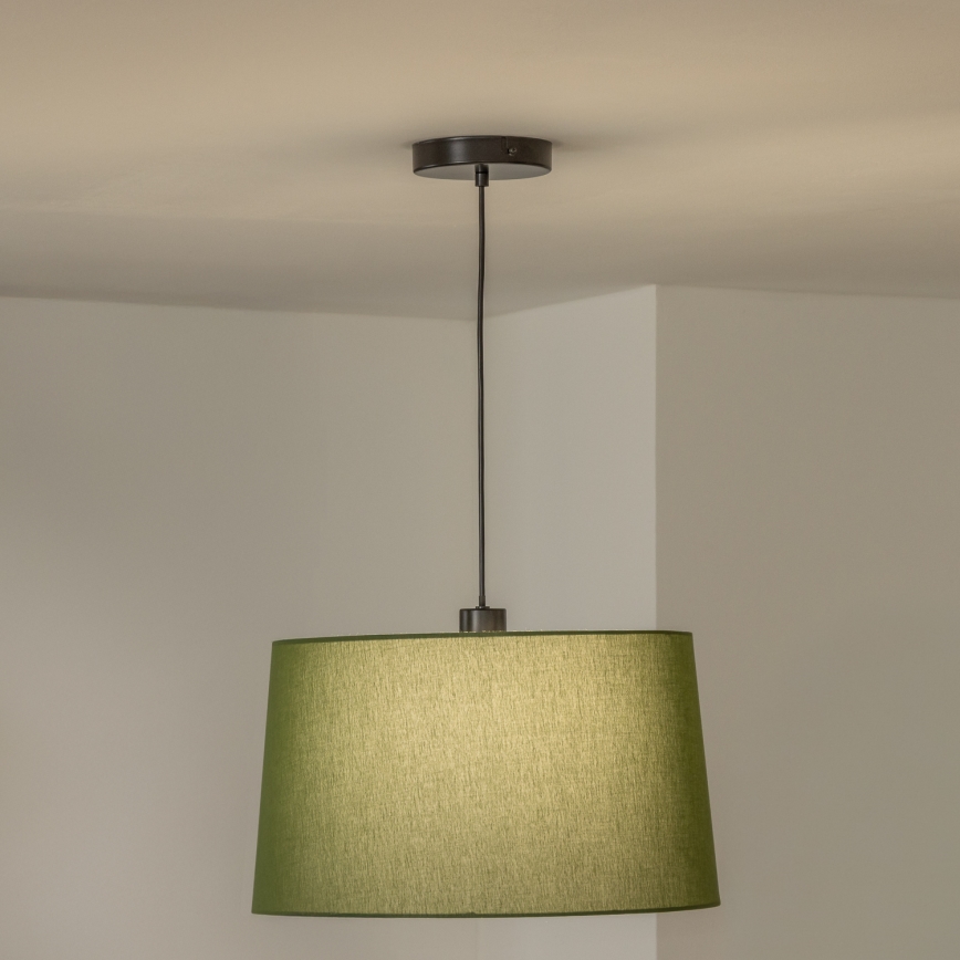 Brilagi - CERIA LED Cable Pendant 1xE27/40W/230V, dia. 45 cm, Green