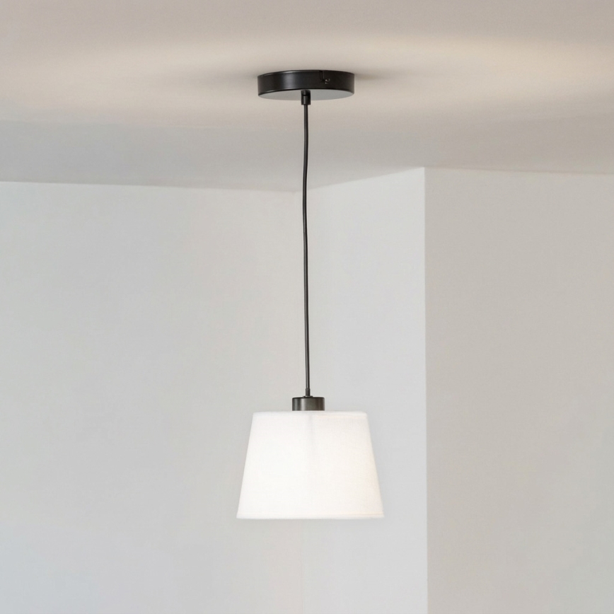 Brilagi - CERIA LED cable pendant 1xE27/40W/230V Ø 20.5 cm white