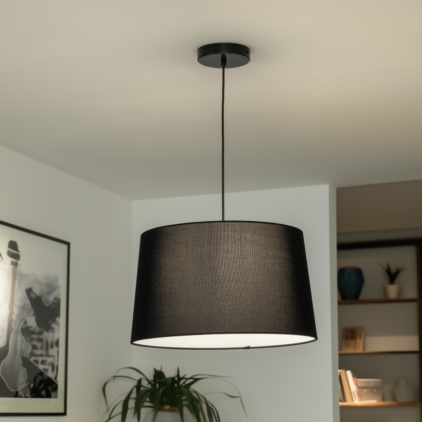 Brilagi - CERIA LED Cable Pendant 1xE27/40W/230V, Ø 45 cm, Black