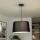 Brilagi - CERIA LED Cable Pendant 1xE27/40W/230V, Ø 45 cm, Black