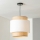 Brilagi - CERIA LED Cable Pendant Light 1xE27/40W/230V Ø 30 cm black/beige/white
