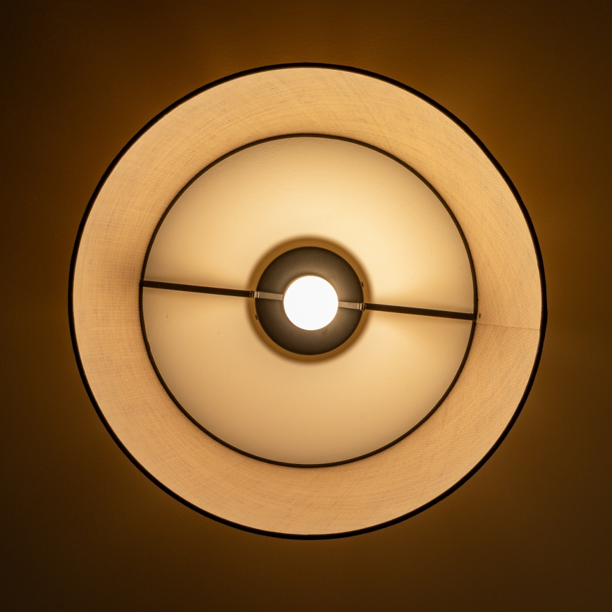 Brilagi - CERIA LED Flush-Mount Ceiling Light 1x E27/40W/230V Ø 50 cm Beige