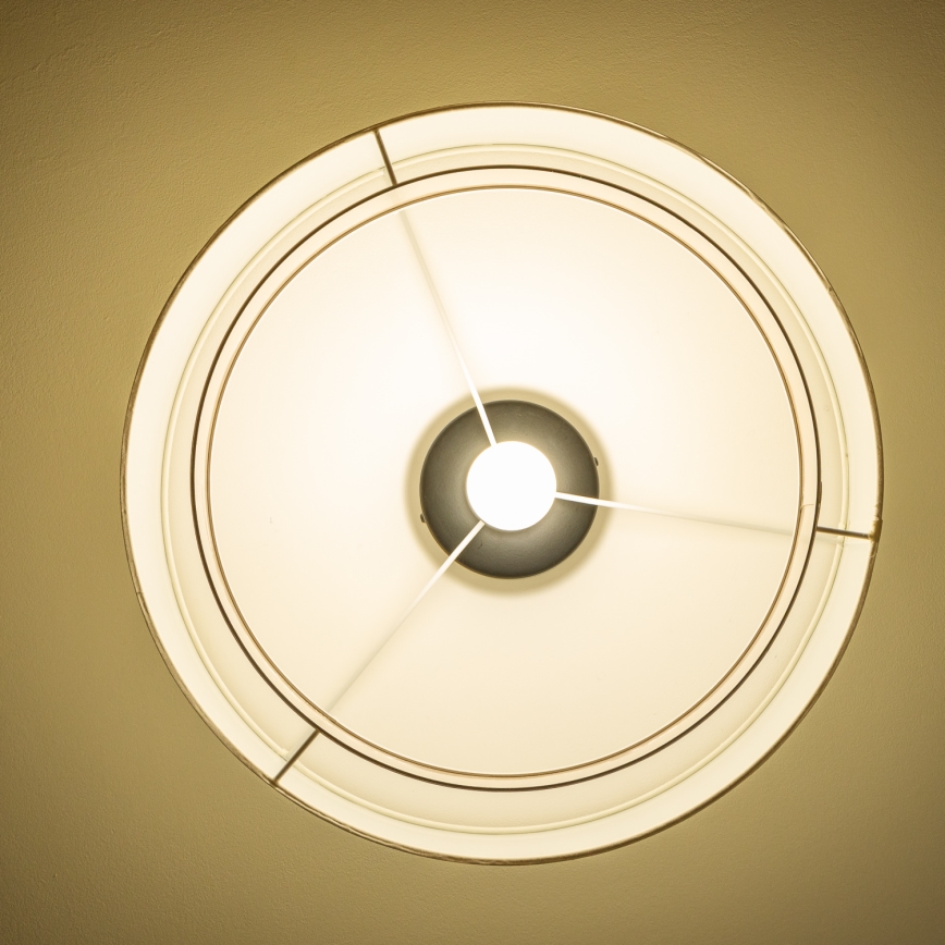 Brilagi - CERIA LED Flush-Mount Ceiling Light 1x E27/40W/230V Ø 50 cm White/Beige