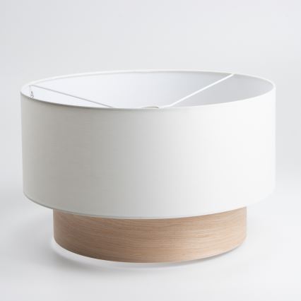 Brilagi - CERIA LED Flush-Mount Ceiling Light 1x E27/40W/230V Ø 50 cm White/Beige