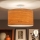 Brilagi - CERIA LED Flush-mount Ceiling Light 1x E27/60W/230V Ø 45 cm White/Beige