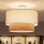 Brilagi - CERIA LED Flush-Mount Ceiling Light 1x E27 / 60W / 230V Ø 50 cm White/Beige