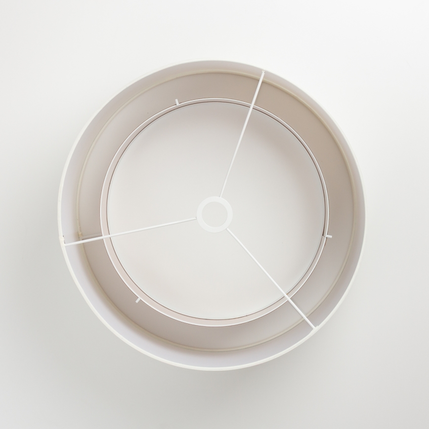 Brilagi - CERIA LED flush-mount ceiling light 1xE27/40W/230V Ø 50 cm white/beige