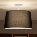 Brilagi - CERIA LED Flush-Mount Chandelier 1xE27/60W/230V Ø 45 cm White/Black