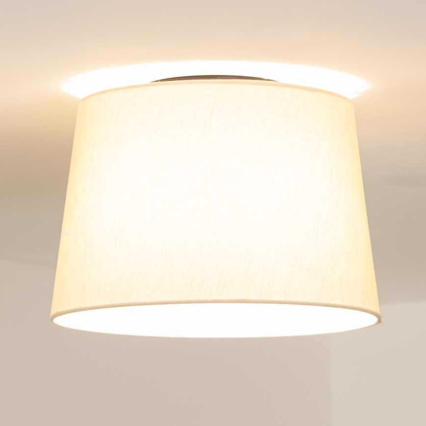 Brilagi - CERIA LED Flush-Mounted Ceiling Light 1xE27/40W/230V Ø 30 cm beige