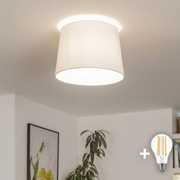 Brilagi - CERIA LED Flush-Mounted Ceiling Light 1xE27/40W/230V, Ø 30 cm, White
