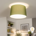Brilagi - CERIA LED Flush‑mount Ceiling Light 1xE27/40W/230V Ø 45 cm green