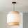 Brilagi - CERIA LED Pendant Lamp on Cable 1xE27/40W/230V Ø 40 cm Black/Beige/White