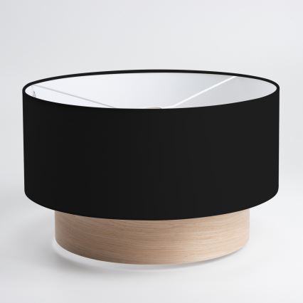 Brilagi - CERIA LED pendant lamp on cable 1xE27/40W/230V Ø 50 cm Black/Beige