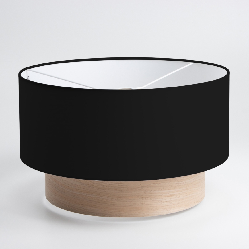 Brilagi - CERIA LED pendant lamp on cable 1xE27/40W/230V Ø 50 cm Black/Beige