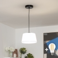 Brilagi - CERIA LED Pendant Light on Cable 1xE27/40W/230V, dia. 25 cm, White