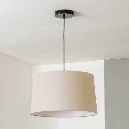 Brilagi - CERIA LED pendant light on cable 1xE27/40W/230V Ø 45 cm beige