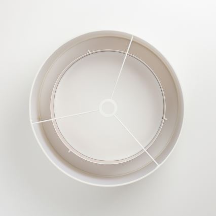 Brilagi - CERIA LED pendant light on cable, 1xE27/40W/230V, Ø 50 cm, white/beige