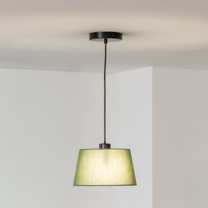 Brilagi - CERIA LED Pendant on Cable, 1x E27/40W/230V, Ø 25 cm, Green