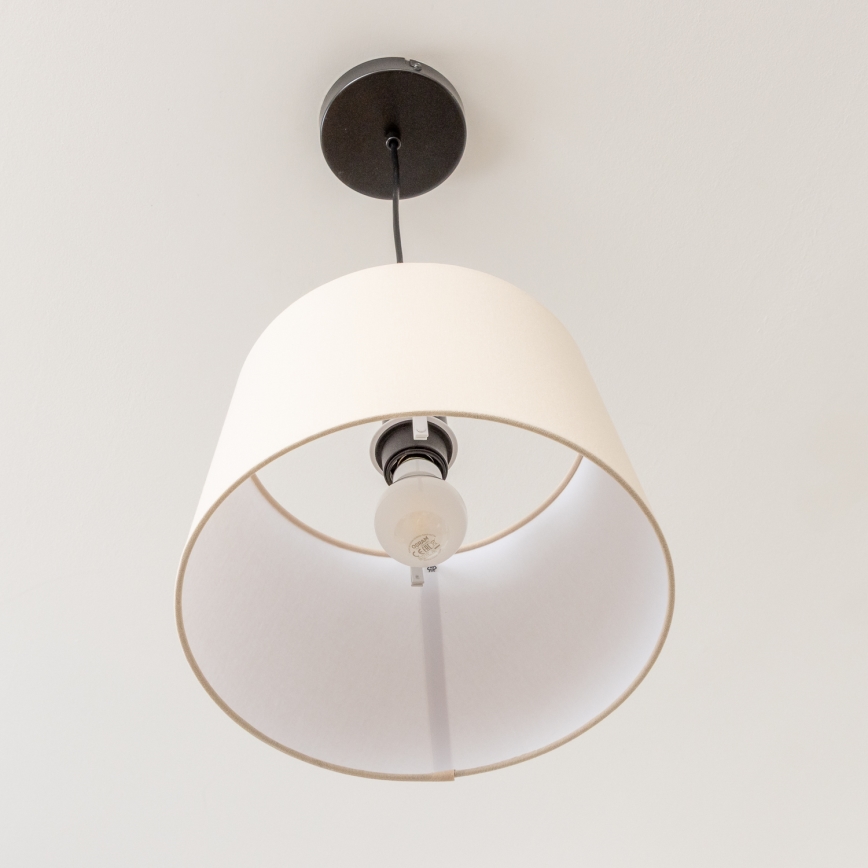 Brilagi - CERIA LED Pendant on Cable 1x E27/40W/230V Ø 30 cm Beige