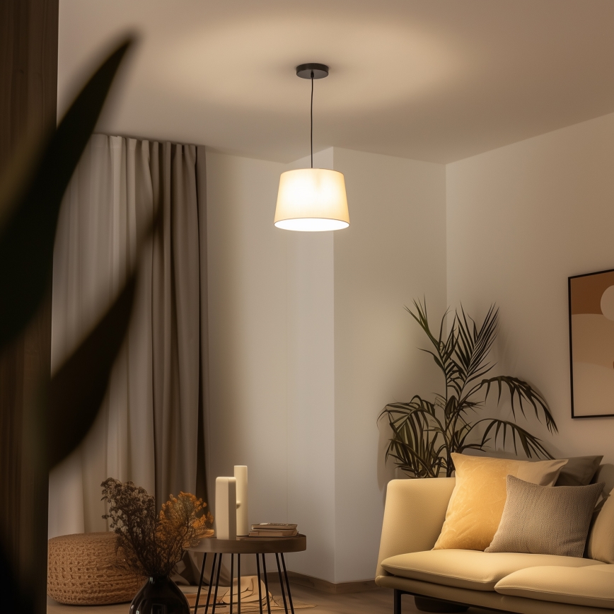Brilagi - CERIA LED Pendant on Cable 1x E27/40W/230V Ø 30 cm Beige