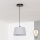 Brilagi - CERIA LED Pendant on Cable 1xE27/40W/230V Ø 25 cm Grey