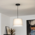 Brilagi - CERIA LED pendant on cable 1xE27/40W/230V Ø 30 cm grey