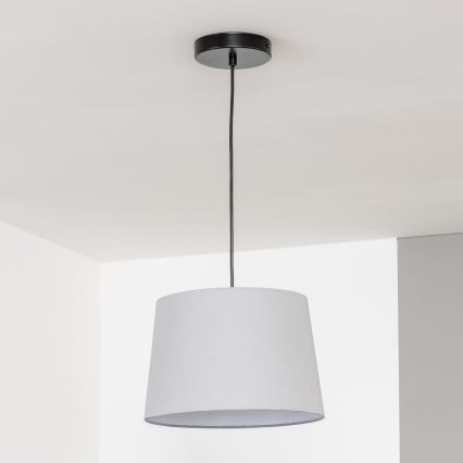 Brilagi - CERIA LED pendant on cable 1xE27/40W/230V Ø 30 cm grey