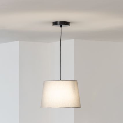 Brilagi - CERIA LED pendant on cable 1xE27/40W/230V Ø 30 cm grey