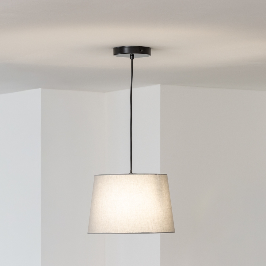 Brilagi - CERIA LED pendant on cable 1xE27/40W/230V Ø 30 cm grey