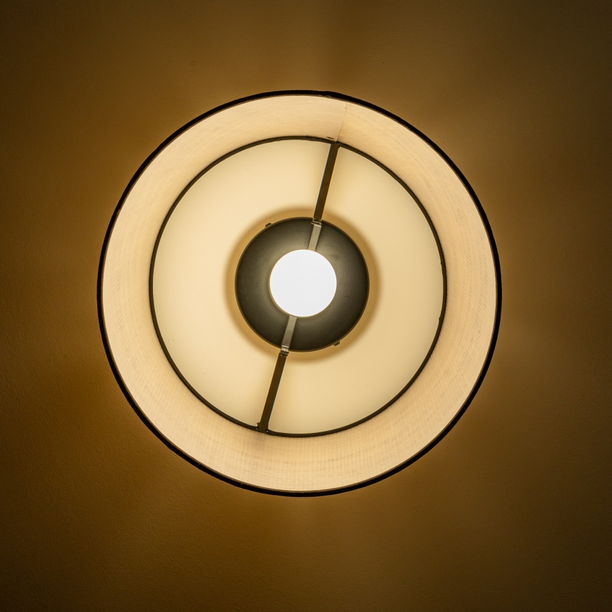 Brilagi - CERIA LED Semi-Flush Ceiling Light 1xE27/40W/230V Ø 35 cm Beige