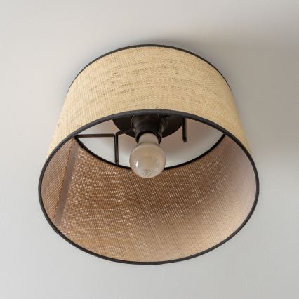 Brilagi - CERIA LED Semi-Flush Ceiling Light 1xE27/40W/230V Ø 35 cm Beige