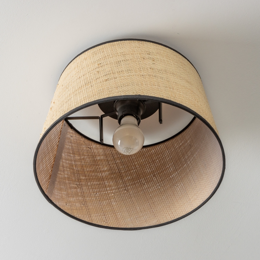 Brilagi - CERIA LED Semi-Flush Ceiling Light 1xE27/40W/230V Ø 35 cm Beige