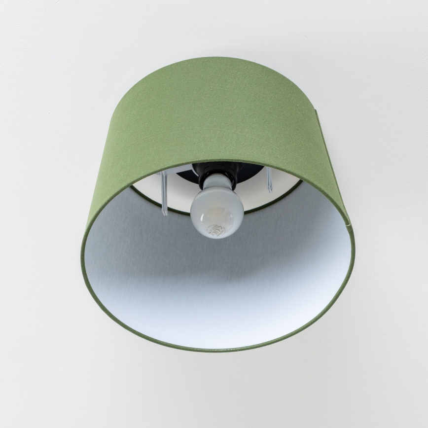 Brilagi - CERIA LED Surface-Mounted Ceiling Light 1x E27/40W/230V Ø30 cm Green