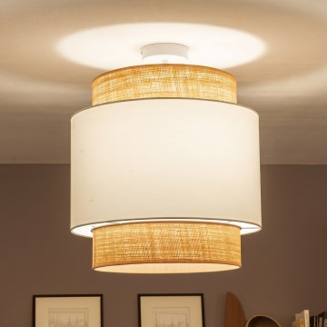 Brilagi - CERIA LED Surface-Mounted Ceiling Light 1x E27/60W/230V Ø 40 cm Beige/White
