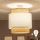 Brilagi - CERIA LED Surface-Mounted Ceiling Light 1x E27/60W/230V Ø 40 cm Beige/White