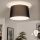 Brilagi - CERIA LED Surface-Mounted Ceiling Light 1xE27/40W/230V Ø 45 cm Black