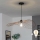 Brilagi - CERIA WIRE Cable-Suspended LED Chandelier 1xE27/40W/230V 60x80 cm Bronze