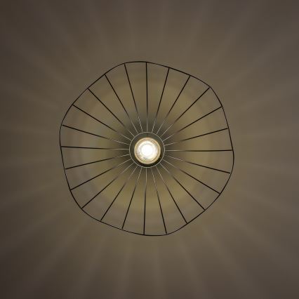 Brilagi - CERIA WIRE LED Cable Pendant, 1x E27/40W/230V, Ø 60 cm, Black