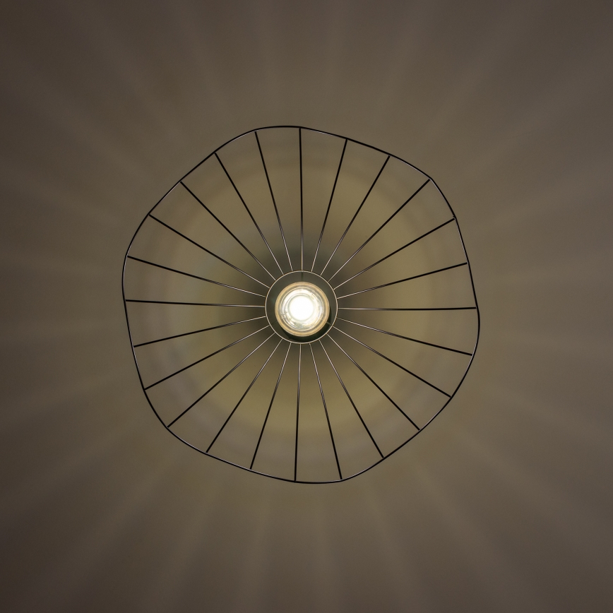 Brilagi - CERIA WIRE LED Cable Pendant, 1x E27/40W/230V, Ø 60 cm, Black