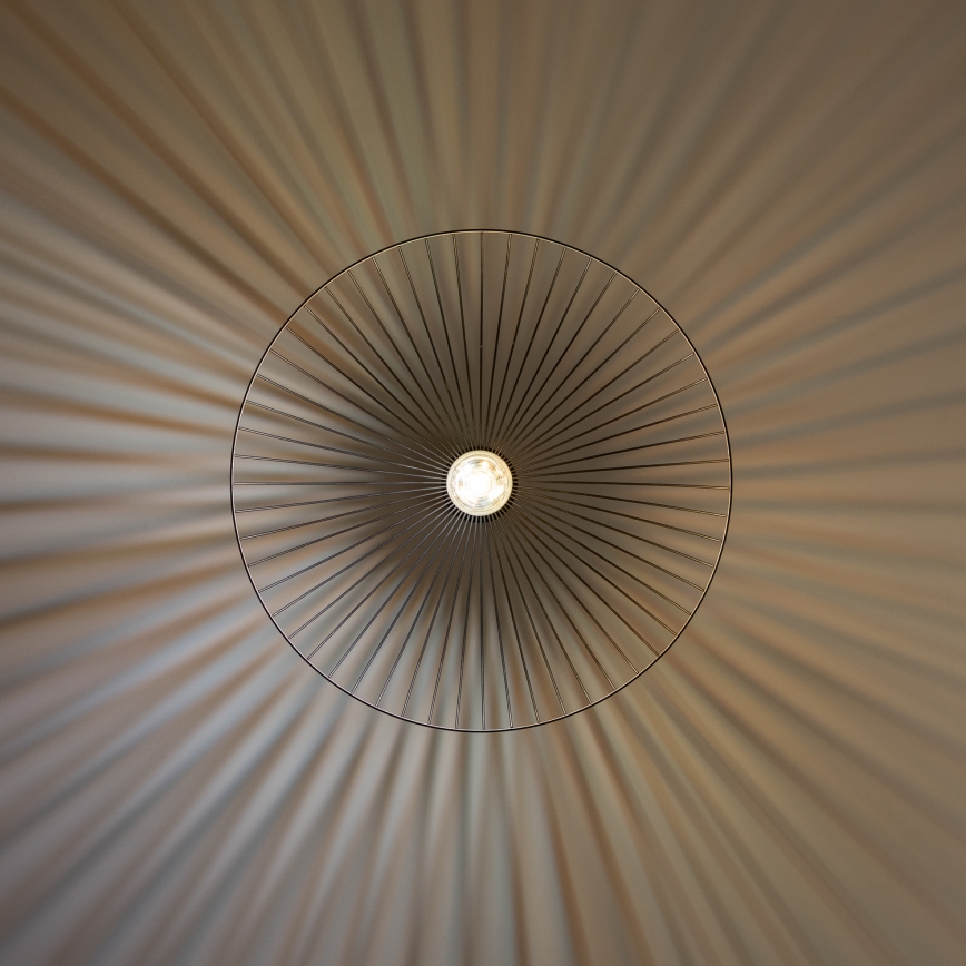 Brilagi - CERIA WIRE LED Cable Pendant 1xE27/40W/230V, Ø 60 cm, Black