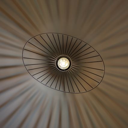 Brilagi - CERIA WIRE LED Cable Pendant Light 1xE27/40W/230V 40x56 cm Black