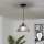 Brilagi - CERIA WIRE LED cable-suspended pendant 1x E27/40W/230V Ø 30 cm Black