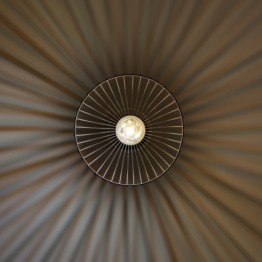 Brilagi - CERIA WIRE LED cable-suspended pendant 1x E27/40W/230V Ø 30 cm Black