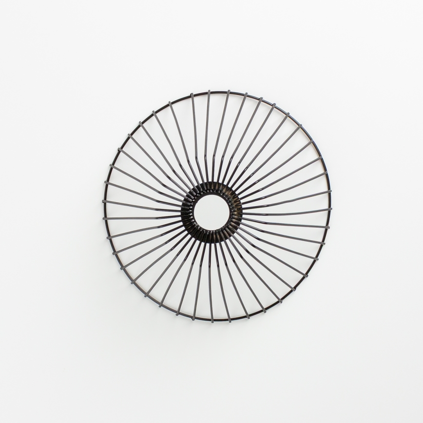 Brilagi - CERIA WIRE LED cable-suspended pendant 1x E27/40W/230V Ø 30 cm Black