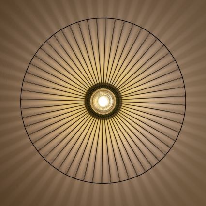 Brilagi - CERIA WIRE LED Flush-Mount Chandelier, 1x E27/40W/230V, Ø 60 cm, Black