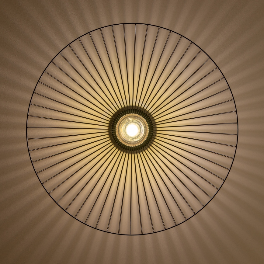 Brilagi - CERIA WIRE LED Flush-Mount Chandelier, 1x E27/40W/230V, Ø 60 cm, Black