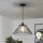 Brilagi - CERIA WIRE LED Pendant Light on Cable 1xE27/40W/230V Ø 45 cm Black