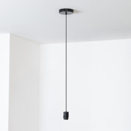 Brilagi - CERIA WIRE LED Pendant Light on Cable 1xE27/40W/230V Ø 45 cm Black
