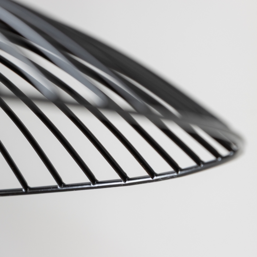 Brilagi - CERIA WIRE LED pendant light suspended on cable 1xE27/40W/230V Ø 38 cm black